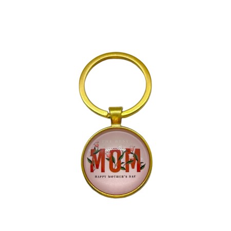 keychain goldplated MOM HAPPY MOTHER S DAY1